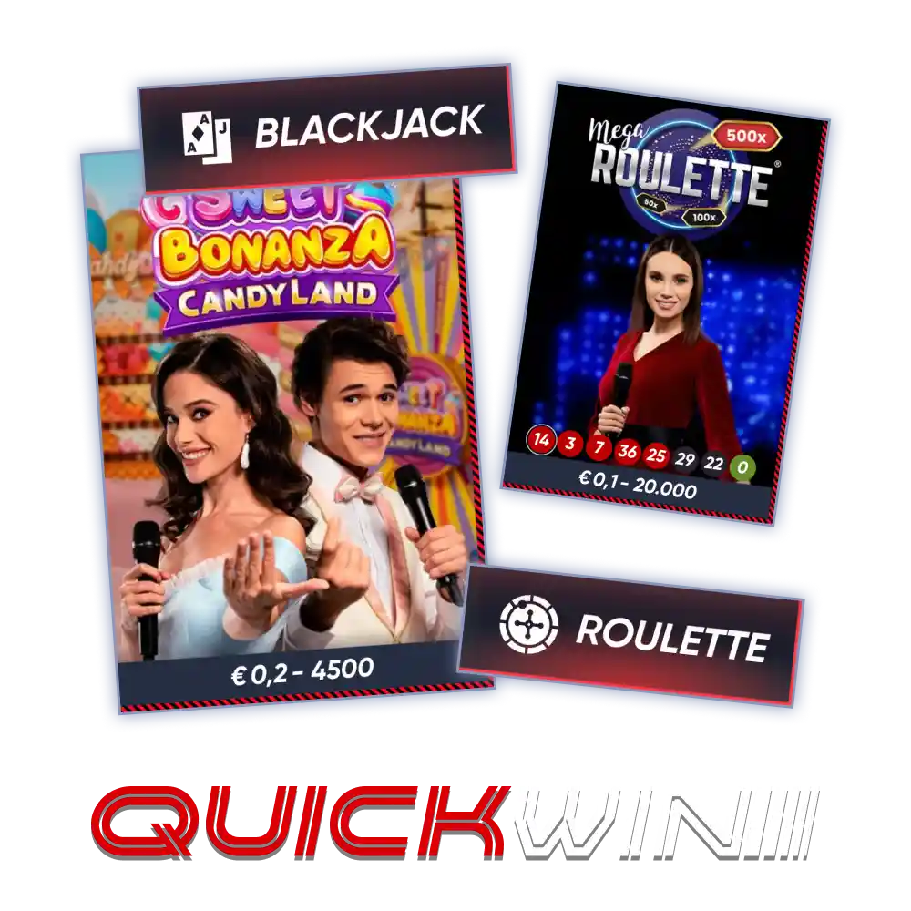 Gioca ai giochi di casinò dal vivo con la piattaforma ufficiale Quickwin.