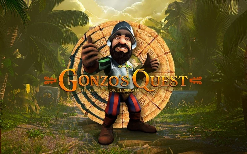 Cerca l'oro nel gioco Gonzo's Quest su Quickwin.