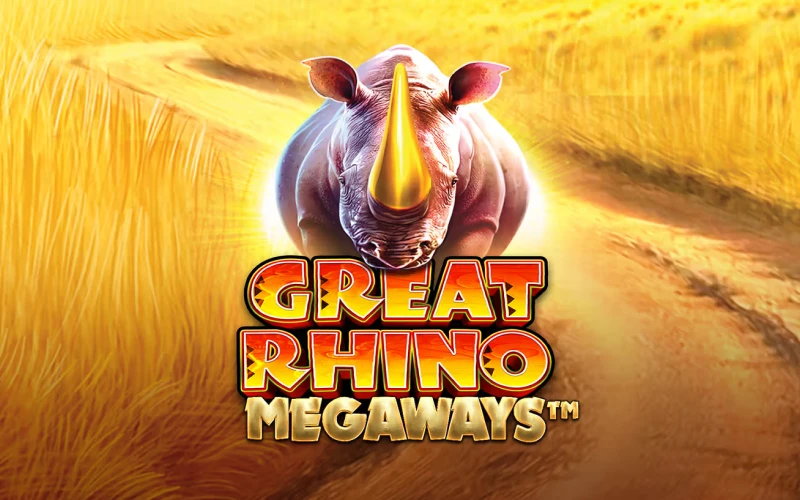 Vivi un'avventura safari nel Great Rhino Megaways a Quickwin.