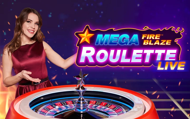 Puoi vincere un jackpot alla Mega Fire Blaze Live Roulette su Quickwin.