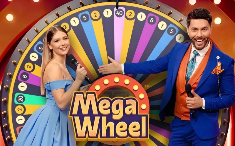 Gira la ruota per vincere grandi premi al gioco Quickwin Mega Wheel.