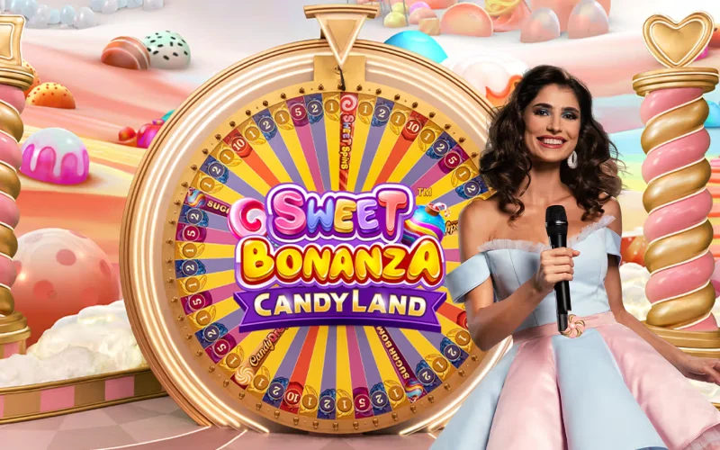 Divertiti a giocare a Sweet Bonanza Candyland nella sezione live di Quickwin.